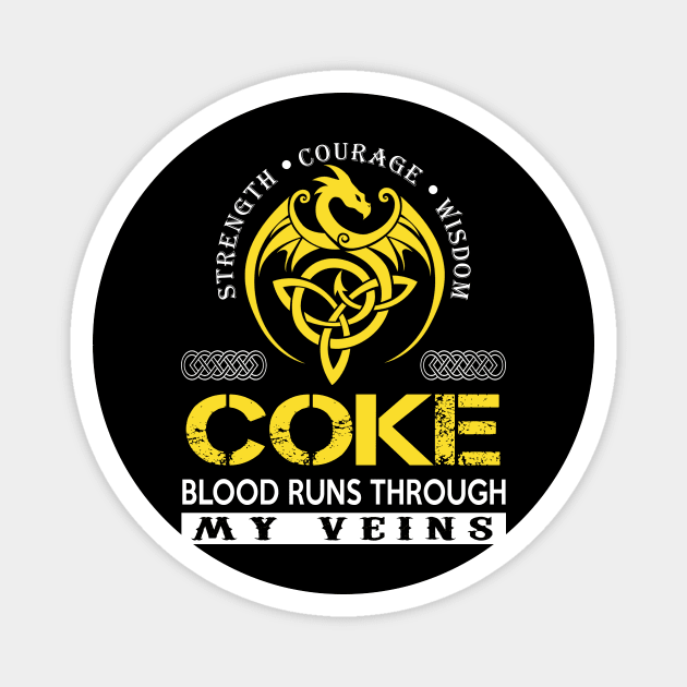 COKE Magnet by isaiaserwin